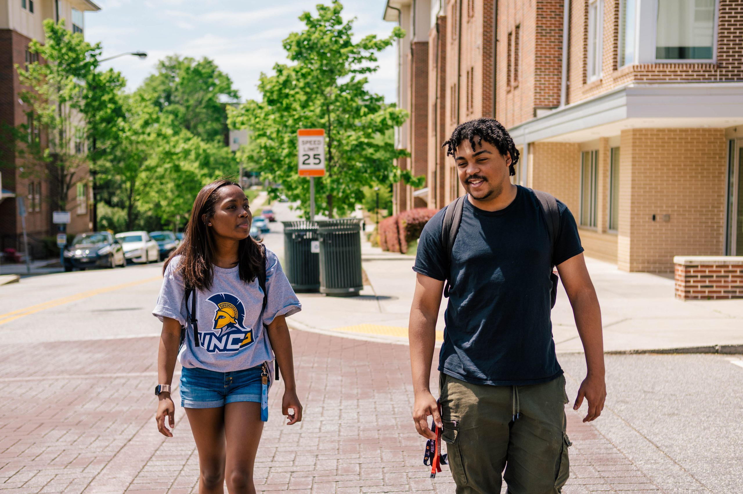 walking in spartan village