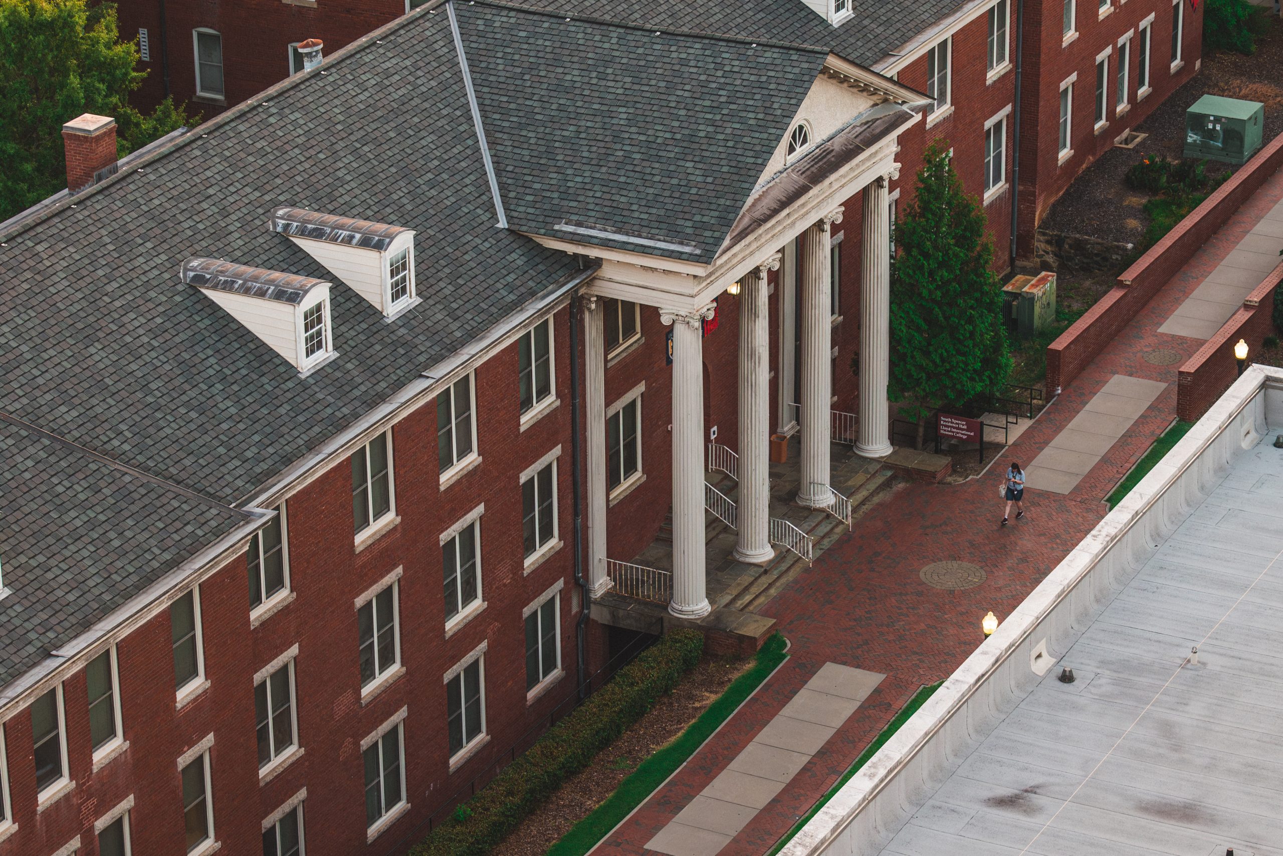 Drone Shot Of Spensers