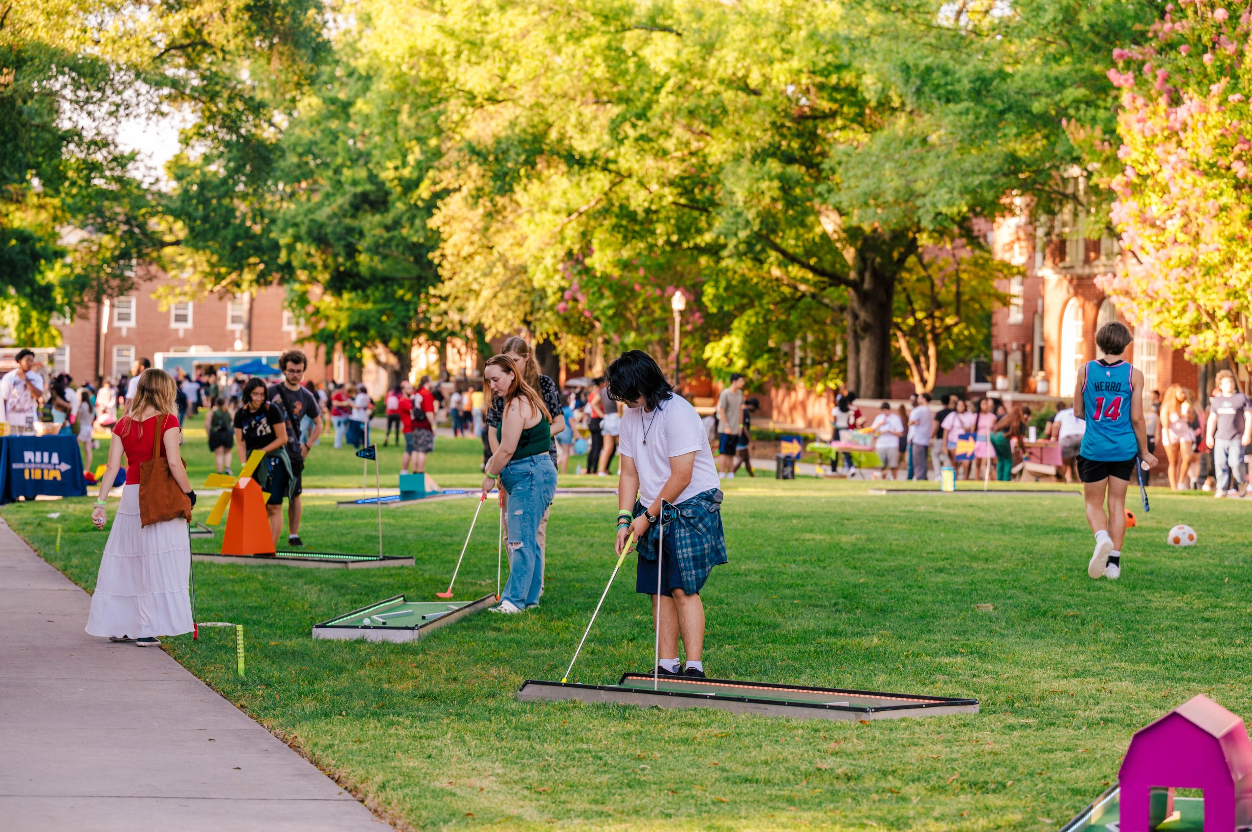 RHA Carnival in quad